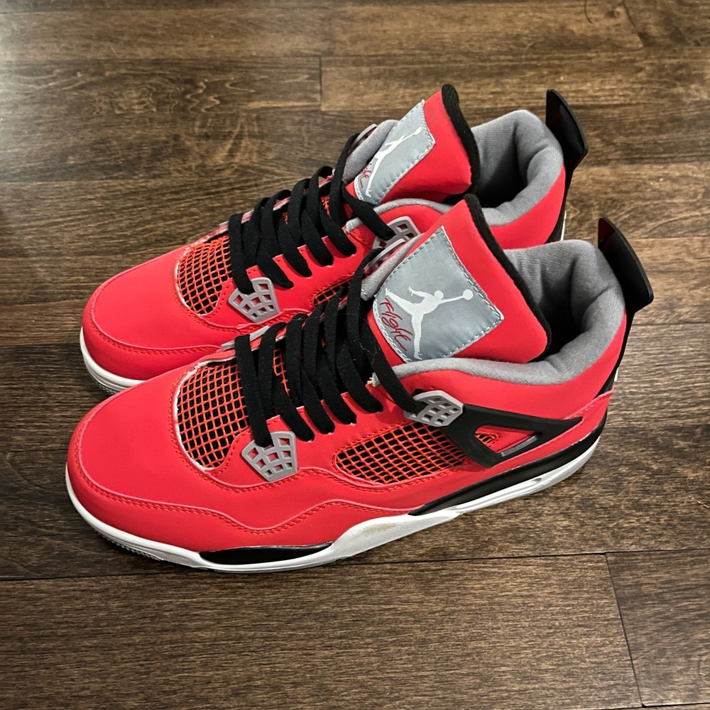fake jordan 4s red and black mens 11